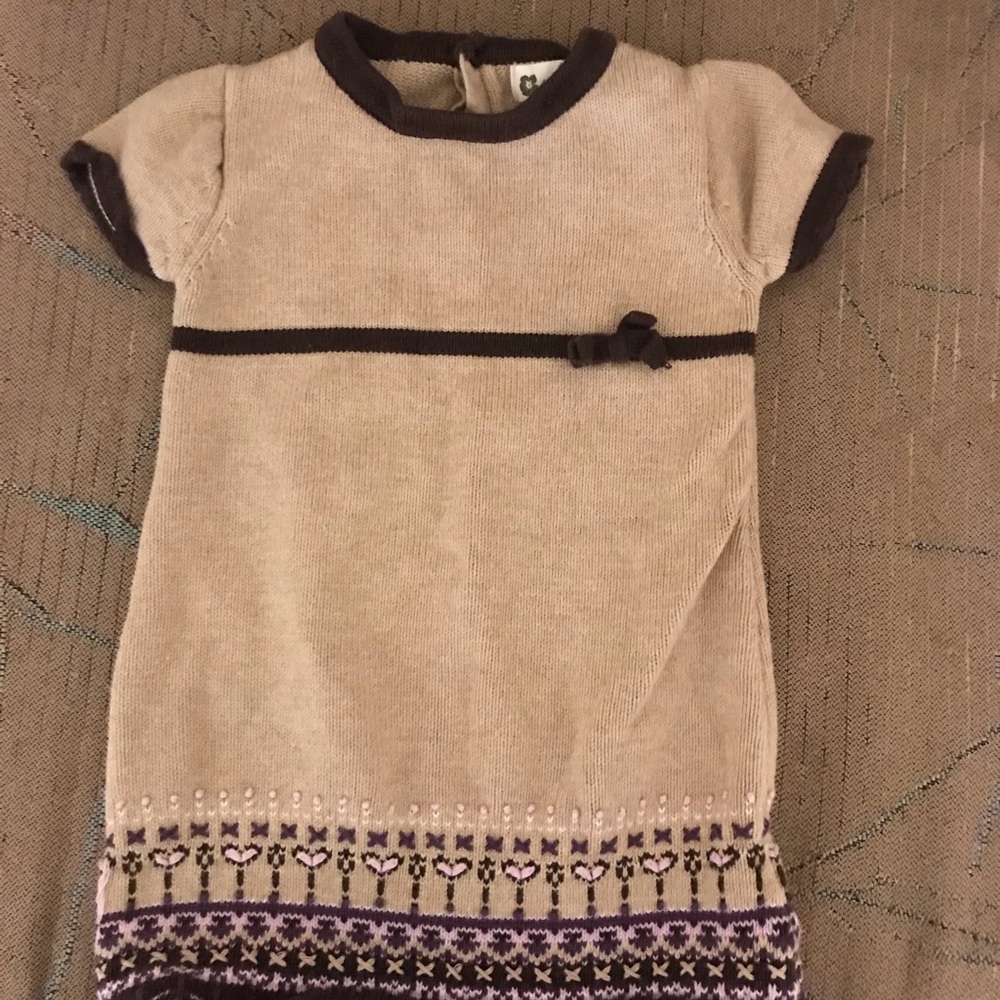 Toddler girls knit dress